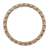 デザインジュエリー フルエタニティ リング K18イエローゴールド 11号 ダイヤモンド レディース【中古】【Nランク】