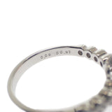 デザインジュエリー リング Pt950プラチナ 13号 アウイナイト ダイヤモンド レディース【中古】【Nランク】