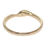 デザインジュエリー リング K18イエローゴールド 12号 ダイヤモンド レディース【中古】【Nランク】