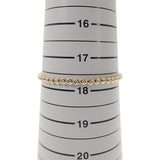 デザインジュエリー テニスブレス ブレスレット K18イエローゴールド ダイヤモンド メンズ レディース【中古】【Aランク】