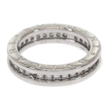 ブルガリ BVLGARI B-zero1 フルエタニティ 11.5号 329345 リング K18ホワイトゴールド ダイヤモンド レディース【中古】【Aランク】