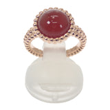 ヴァンクリーフ&アーペル Van Cleef & Arpels ペルレ クルール 10.5号 VCARP4DR51 リング K18ピンクゴールド カーネリアン レディース【中古】【Aランク】