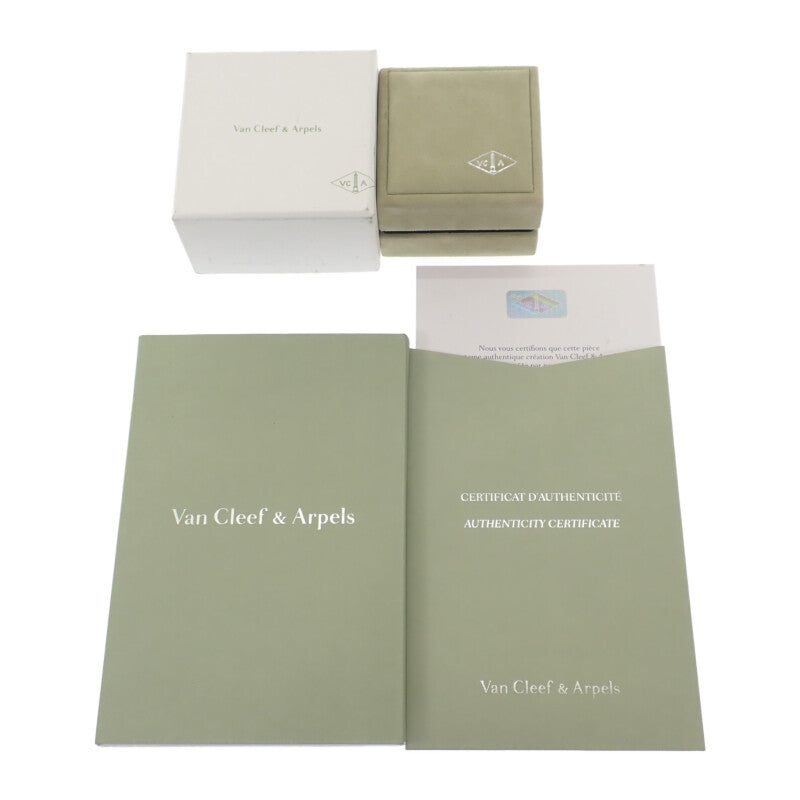 ヴァンクリーフ&アーペル Van Cleef & Arpels スウィートアルハンブラ 12号 52 VCARO85852 リング K18ホワイトゴールド ダイヤモンド レディース【中古】【Aランク】