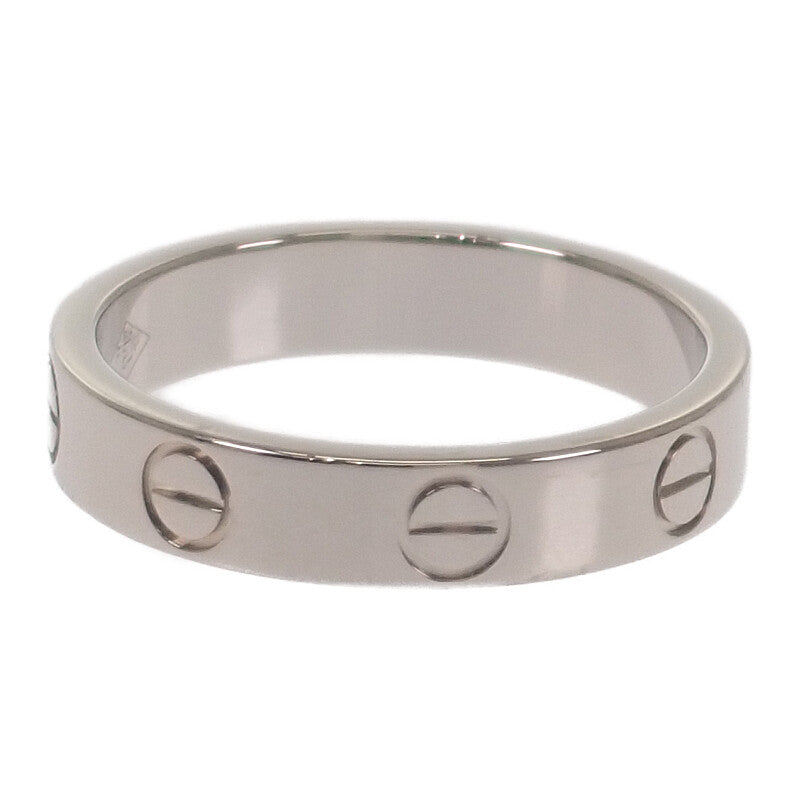 カルティエ CARTIER ミニラブ 9号 B4085149 リング K18ホワイトゴールド 49 レディース【中古】【Aランク】