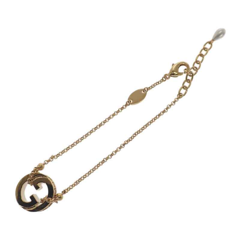 グッチ GUCCI ブロンディチャーム 837340_J9740_8519 ブレスレット 金メッキ レディース【中古】【Aランク】