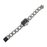 シャネル CHANEL プルミエール M H0495 腕時計 ステンレススチール ダイヤモンド クオーツ ブラック文字盤 レディース【中古】【Aランク】