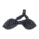 シャネル CHANEL CCロゴ リボン シュシュ AA8925 ヘアアクセサリー シルク ブラック レディース【中古】【Aランク】