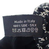 シャネル CHANEL CCロゴ リボン シュシュ AA8925 ヘアアクセサリー シルク ブラック レディース【中古】【Aランク】