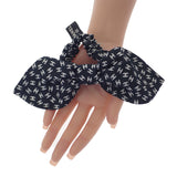 シャネル CHANEL CCロゴ リボン シュシュ AA8925 ヘアアクセサリー シルク ブラック レディース【中古】【Aランク】