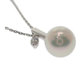 タサキ TASAKI クーゲル ペンダント P-17169-18KWG ネックレス K18ホワイトゴールド パール ダイヤモンド レディース【中古】【Aランク】