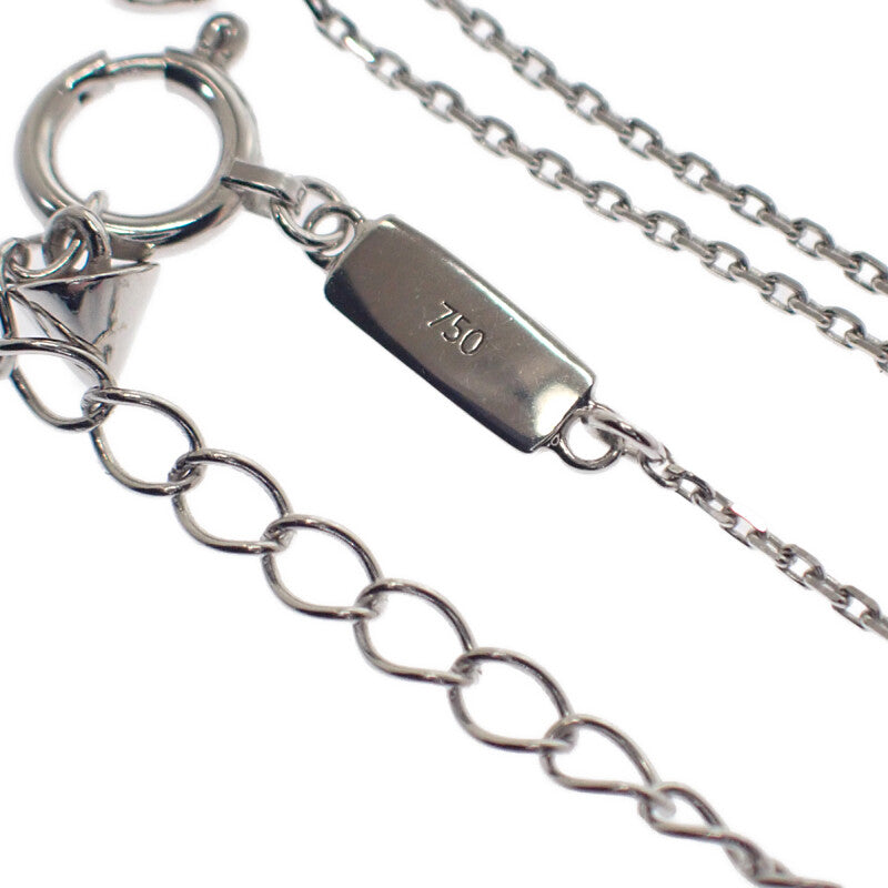 タサキ TASAKI クーゲル ペンダント P-17169-18KWG ネックレス K18ホワイトゴールド パール ダイヤモンド レディース【中古】【Aランク】