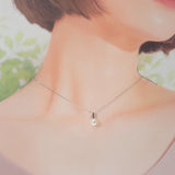 タサキ TASAKI クーゲル ペンダント P-17169-18KWG ネックレス K18ホワイトゴールド パール ダイヤモンド レディース【中古】【Aランク】