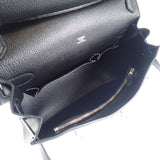 エルメス HERMES ジプシエール28 ショルダーバッグ トリヨンクレマンス ブラック シルバー金具 レディース【中古】【Aランク】