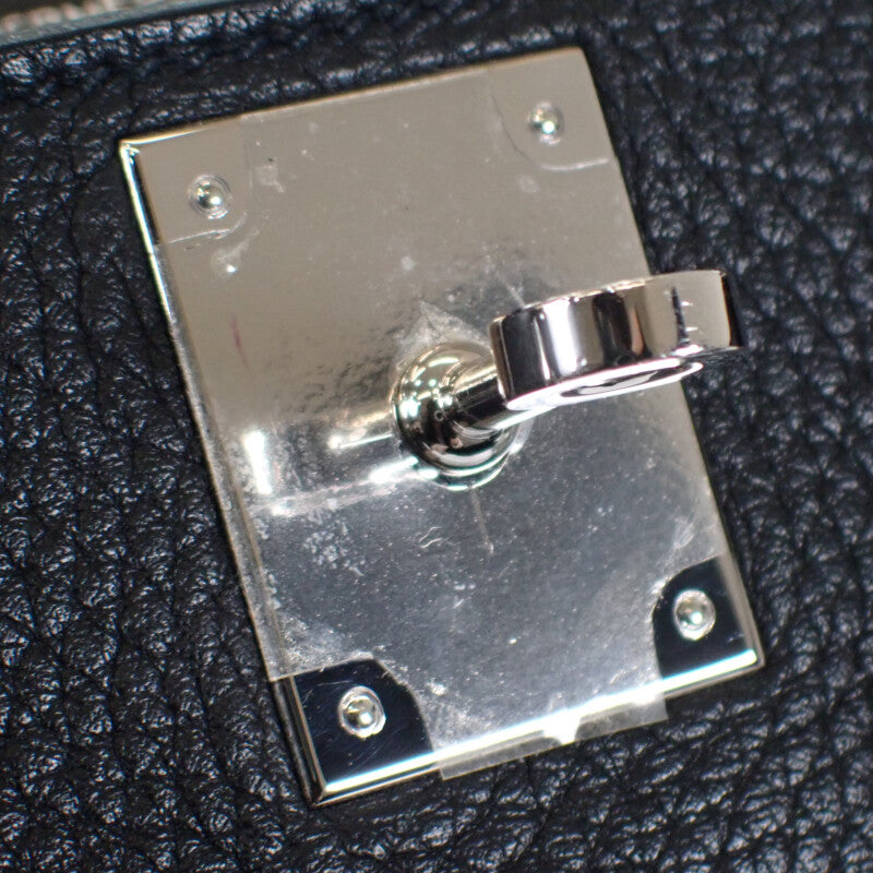 エルメス HERMES ジプシエール28 ショルダーバッグ トリヨンクレマンス ブラック シルバー金具 レディース【中古】【Aランク】