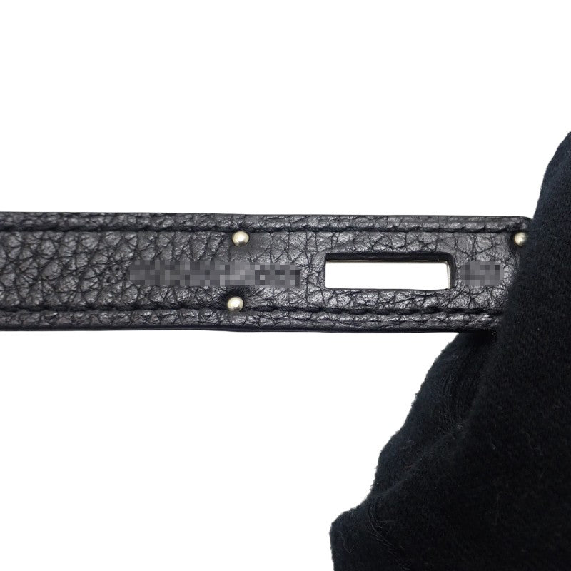 エルメス HERMES ジプシエール28 ショルダーバッグ トリヨンクレマンス ブラック シルバー金具 レディース【中古】【Aランク】