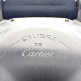 カルティエ CARTIER カリブル ダイバー WSCA0010 腕時計 セラミック ステンレススチール ラバーベルト ブルー 自動巻き ブルー文字盤 メンズ【中古】【Aランク】