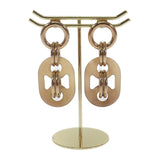 エルメス HERMES ユリディスPM H057080FD00 ピアス メタル バッファローホーン ゴールド レディース【中古】【Aランク】