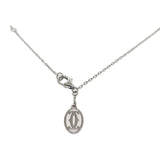 カルティエ CARTIER チェーン B7060800 ネックレス K18ホワイトゴールド レディース ユニセックス【中古】【Aランク】