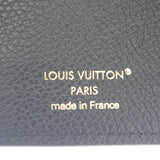 ルイヴィトン LOUIS VUITTON ポルトフォイユヴィクトリーヌ M80968 三つ折り財布 モノグラムアンプラント ブラック ベージュ メンズ レディース【中古】【Sランク】