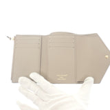 ルイヴィトン LOUIS VUITTON ポルトフォイユヴィクトリーヌ M81861 三つ折り財布 モノグラムアンプラント ベージュ メンズ レディース【中古】【Sランク】