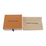 ルイヴィトン LOUIS VUITTON ポルトフォイユヴィクトリーヌ M81861 三つ折り財布 モノグラムアンプラント ベージュ メンズ レディース【中古】【Sランク】