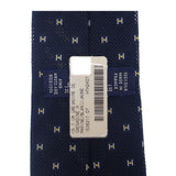 エルメス HERMES シルクツイルタイ グルナディーヌH H153821T-07 ネクタイ シルク ネイビー マリン メンズ【中古】【SAランク】