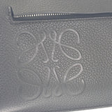 ロエベ LOEWE バーティカルTポケット C500P02X02 ボディバッグ カーフ ブラック メンズ レディース【中古】【Aランク】