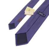 エルメス HERMES シルクタイ CRAVATE SOIE LOURDE 659098T-11 ネクタイ シルク ブルー ローズ メンズ【中古】【Sランク】