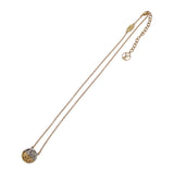 ルイヴィトン LOUIS VUITTON コリエ LtoV M69643 ネックレス メタル ゴールド シルバー レディース【中古】【ABランク】