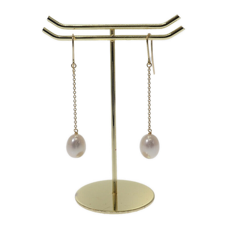 ティファニー TIFFANY&Co. パール バイザヤード 60926905 ピアス K18イエローゴールド レディース【中古】【Aランク】