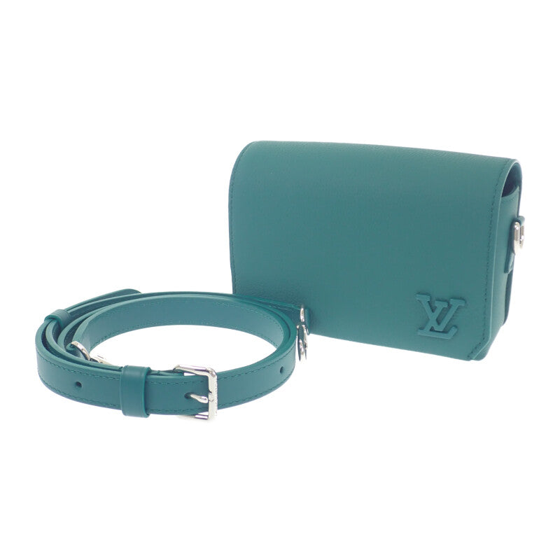 ルイヴィトン LOUIS VUITTON ファストライン ウェアブルウォレット M82367 ショルダーバッグ カーフ エヴァーグリーン メンズ レディース【中古】【Aランク】