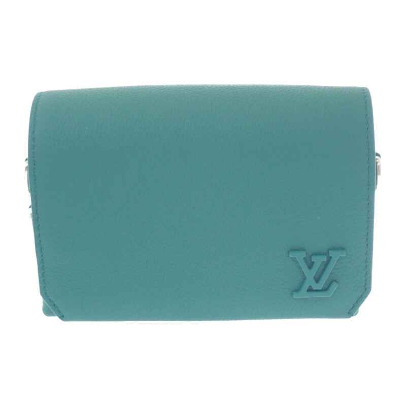 ルイヴィトン LOUIS VUITTON ファストライン ウェアブルウォレット M82367 ショルダーバッグ カーフ エヴァーグリーン メンズ レディース【中古】【Aランク】