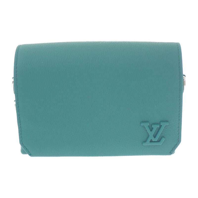 ルイヴィトン LOUIS VUITTON ファストライン ウェアブルウォレット M82367 ショルダーバッグ カーフ エヴァーグリーン メンズ レディース【中古】【Aランク】