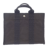 エルメス HERMES フールトゥPM トートバッグ キャンバス グレー レディース ユニセックス【中古】【Aランク】