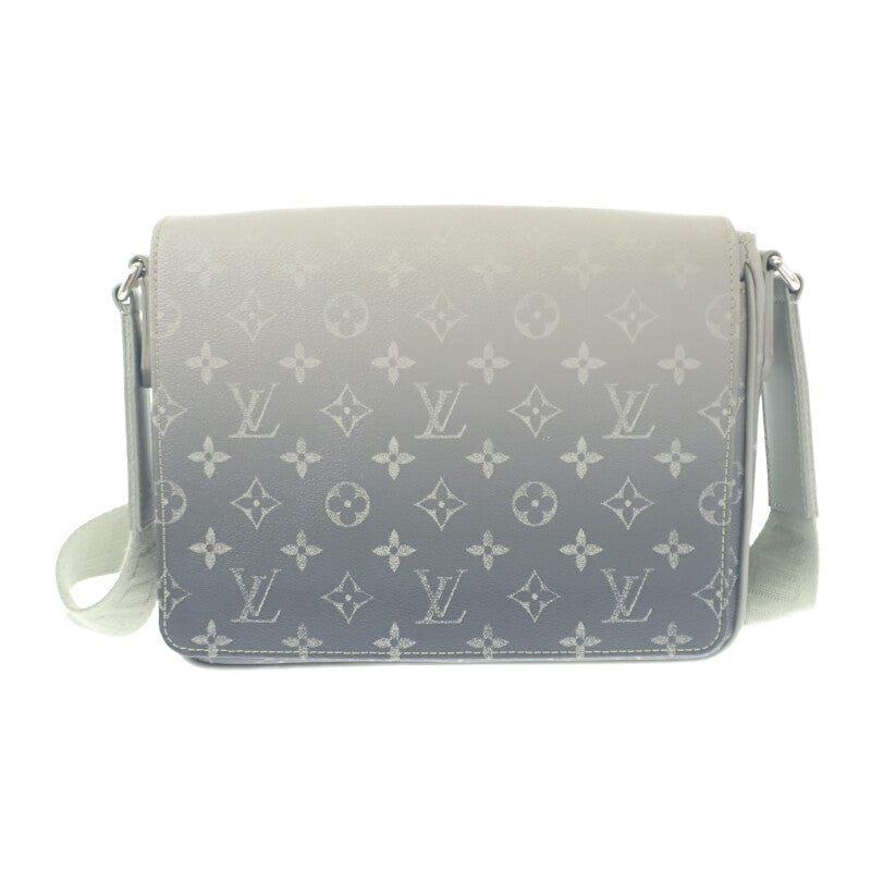 ルイヴィトン LOUIS VUITTON ディストリクトPM NV3 M11593 ショルダーバッグ モノグラムグラディエントキャンバス カーキ メンズ【中古】【Aランク】