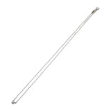 ティファニー TIFFANY&Co. スクエアペンダント ネックレス Pt950プラチナ ダイヤモンド レディース【中古】【Aランク】