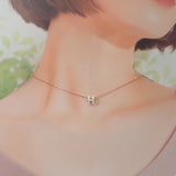 エルメス HERMES ミニ ポップ H ペンダント アッシュ ネックレス メタル ホワイト レディース【中古】【Aランク】