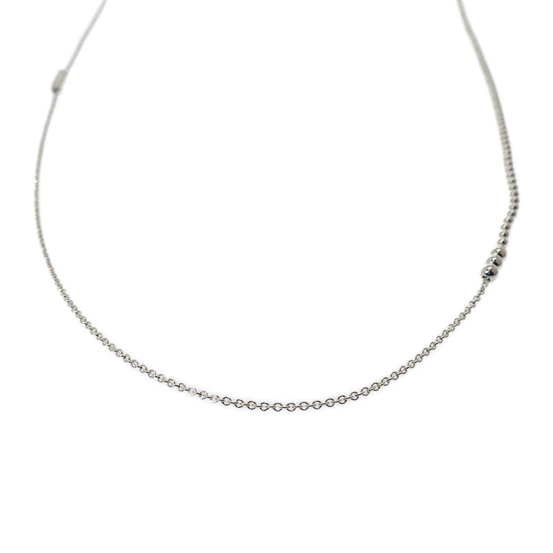 ティファニー TIFFANY&Co. ミックスビーズロング ネックレス シルバー925 シルバー レディース メンズ【中古】【Aランク】