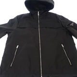 プラダ PRADA トライアングルロゴ Re-Nylon 52 SGA466 ナイロンジャケット ナイロン ブラック メンズ レディース【中古】【Aランク】