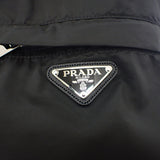 プラダ PRADA トライアングルロゴ Re-Nylon 52 SGA466 ナイロンジャケット ナイロン ブラック メンズ レディース【中古】【Aランク】