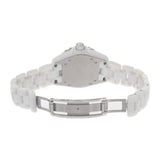 シャネル CHANEL J12 新型バックル H1628 腕時計 ホワイトセラミック 12Pダイヤ クオーツ ホワイト文字盤 レディース【中古】【ABランク】