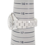 シャネル CHANEL J12 新型バックル H1628 腕時計 ホワイトセラミック 12Pダイヤ クオーツ ホワイト文字盤 レディース【中古】【ABランク】