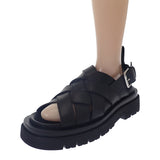 ボッテガヴェネタ BOTTEGA VENETA ラグ ストラップ 755129VBS501000 サンダル ブラック 41(日本サイズ約26cm) メンズ【中古】【SAランク】