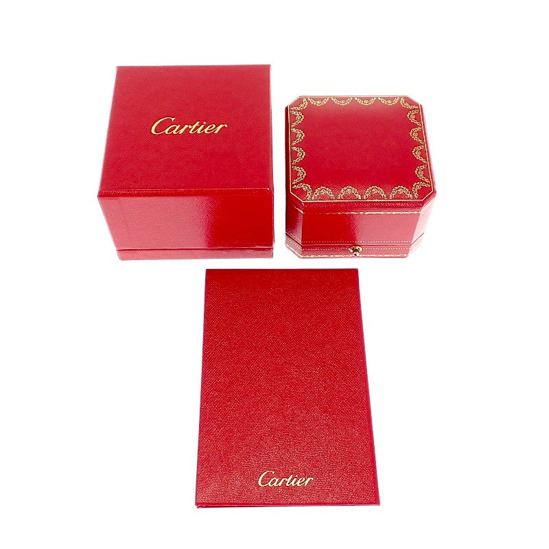 卡地亞 CARTIER Amulette 半鑽戒指 8號 B4209348 18K玫瑰金 鑽石 金色 女士【中古】【A級】
