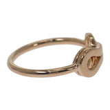 カルティエ CARTIER アグラフ ハーフダイヤ 8号 B4209348 リング K18ピンクゴールド ダイヤモンド レディース【中古】【Aランク】