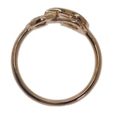 カルティエ CARTIER アグラフ ハーフダイヤ 8号 B4209348 リング K18ピンクゴールド ダイヤモンド レディース【中古】【Aランク】