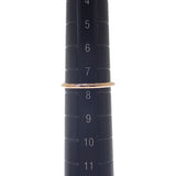 カルティエ CARTIER アグラフ ハーフダイヤ 8号 B4209348 リング K18ピンクゴールド ダイヤモンド レディース【中古】【Aランク】