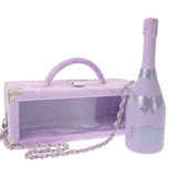 ANGEL CHAMPAGNE エンジェル NV ドゥミセック ハロウィーン 限定 お酒 12.5% 750ml シャンパン パープル【中古】【Sランク】