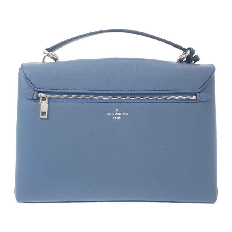 ルイヴィトン LOUIS VUITTON マイロックミー M51415 2WAYバッグ トリヨンクレマンス ブルー アイボリー シルバー金具 レディース【中古】【Aランク】