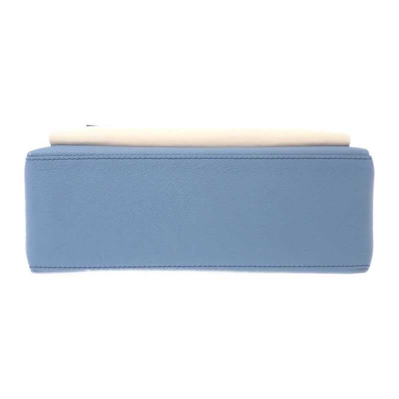 ルイヴィトン LOUIS VUITTON マイロックミー M51415 2WAYバッグ トリヨンクレマンス ブルー アイボリー シルバー金具 レディース【中古】【Aランク】